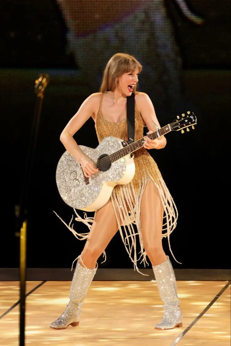 Foto de Taylor en concierto FEARLESS