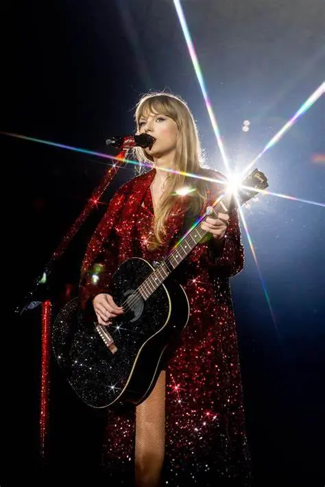 Foto de Taylor en concierto RED